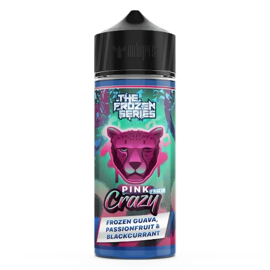 تصویر  جویس انگور فرنگی سياه  پشن فروت گواوا یخ دکتر ویپز  ⫸⫷ Dr.Vapes Pink Crazy Frozen