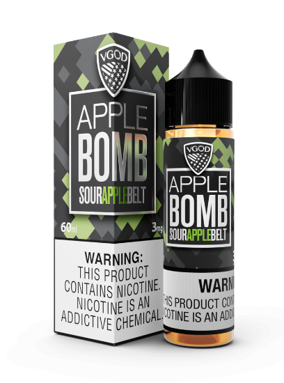 تصویر  VGOD Juice  E Liquid Apple Bomb || جویس ویگاد اپل بمب