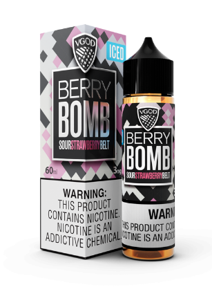 تصویر  VGOD Juice  E liquid Iced Berry Bomb || جویس ویگاد 