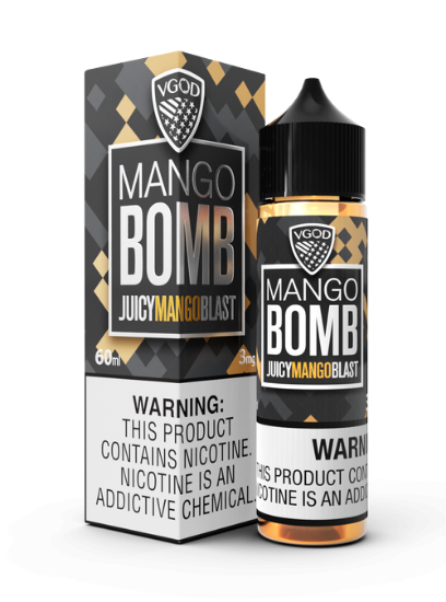 تصویر  VGOD Juice  Eliquid Mango Bomb || جویس ویگاد 