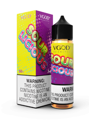 تصویر  VGOD Juice  Eliquid Sourlicious || جویس ویگاد آب نبات هندوانه ترش 