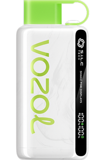 VOZOL-STAR-12000 puff-SOUR APPLE ICE || پاد یکبار مصرف وزول ۱۲۰۰۰ پاف استار سیب ترش یخ