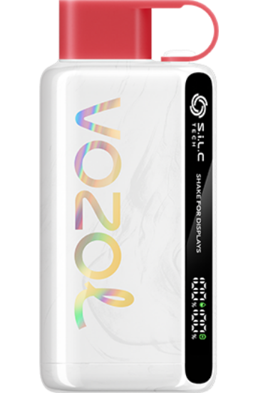 VOZOL-STAR-12000 puff-STRAWBERRY RASPBERRY CHERRY || پاد یکبار مصرف وزول ۱۲۰۰۰ پاف استار توت فرنگی تمشک گیلاس